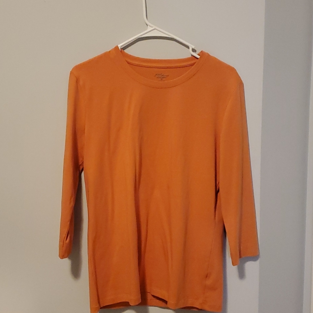 Orange Crew Neck